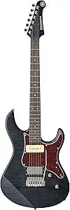 Yamaha PAC611VFM TBL Pacifica Electric Guitar Translucent Black — main product image