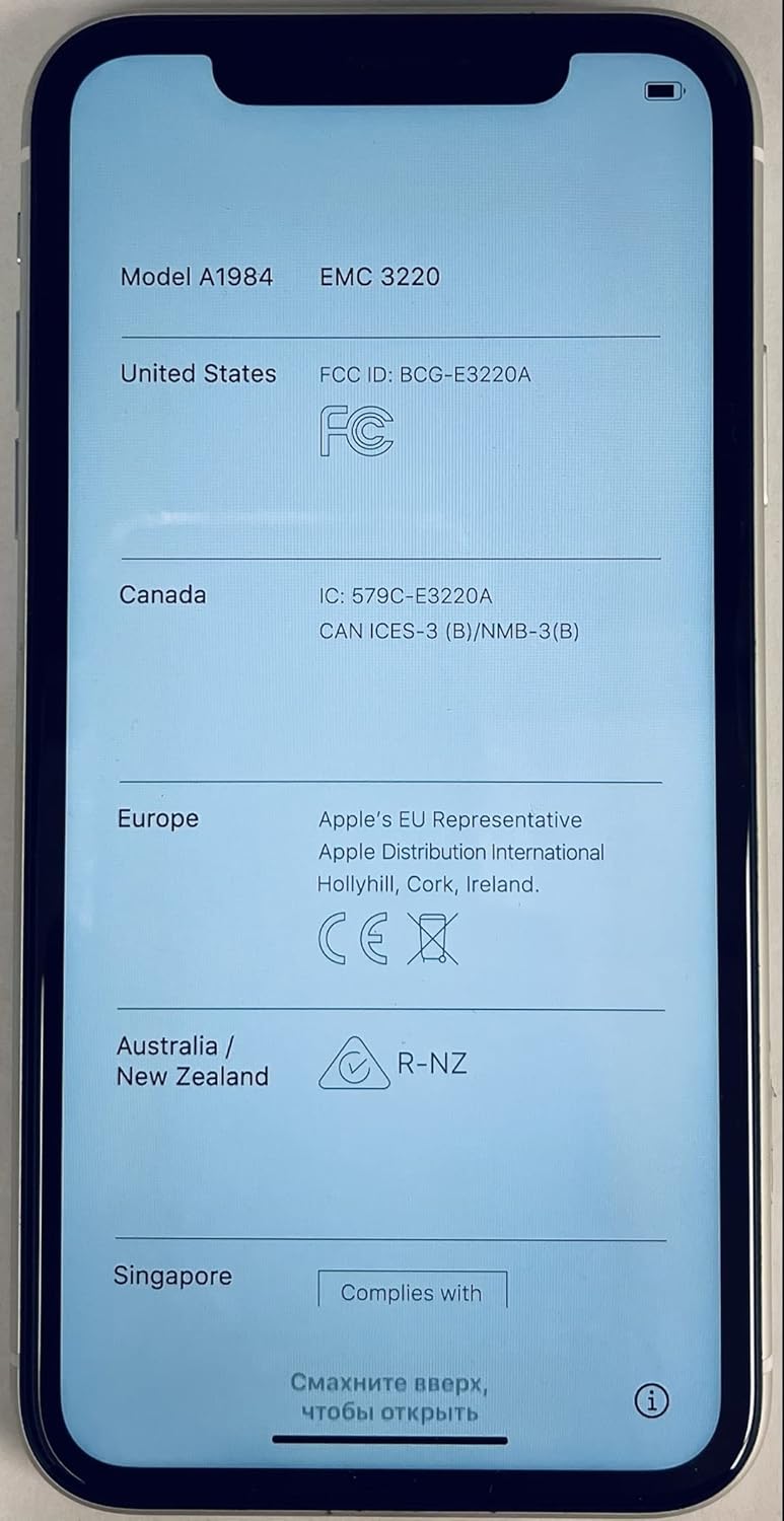 Apple iPhone XR 64GB Unlocked Renewed Smartphone