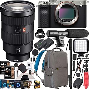 Sony E40SNILCE7CSX2 a7C 24-70mm Lens Bundle
