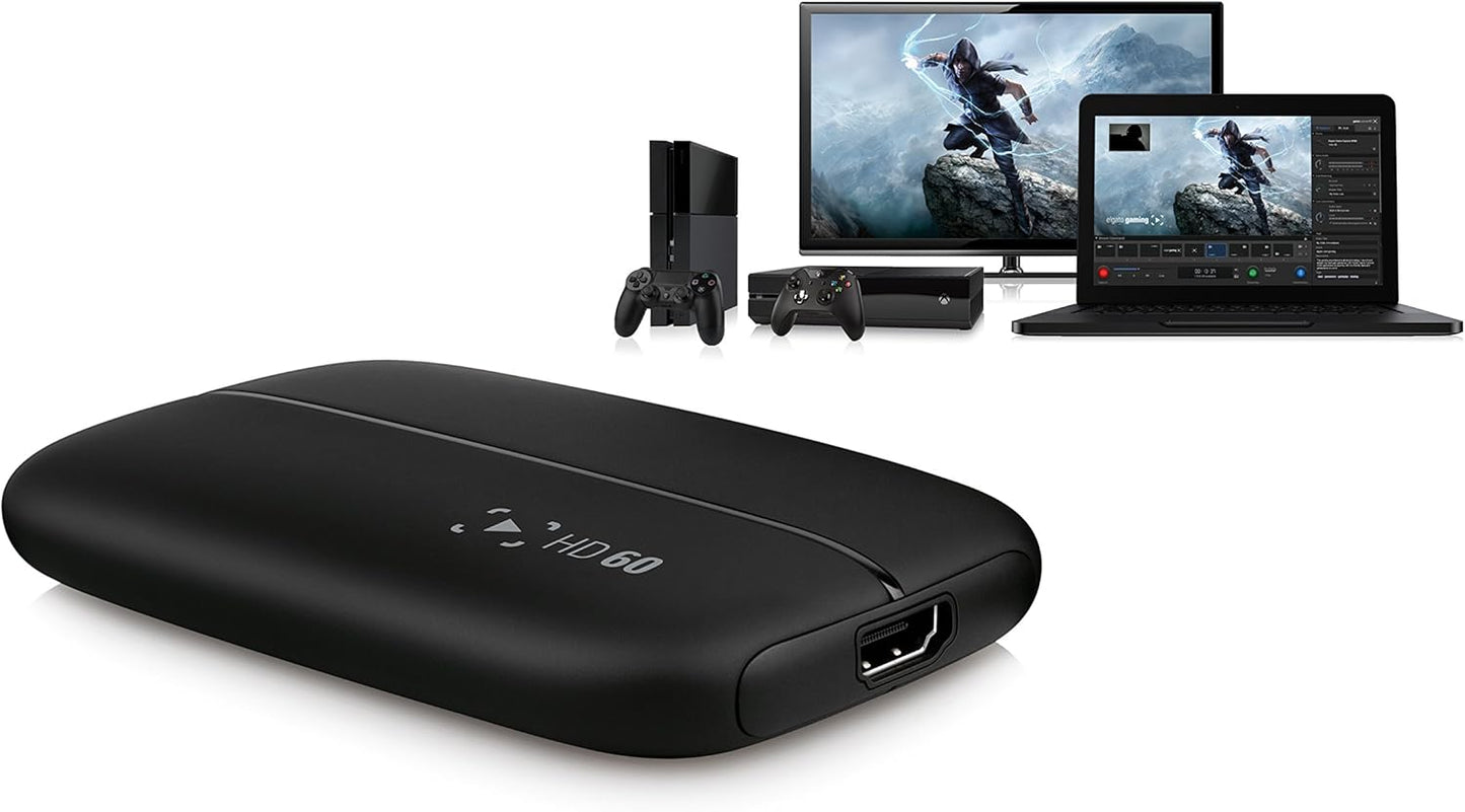 Elgato Game Capture HD60 1080p 60fps Gameplay Recorder