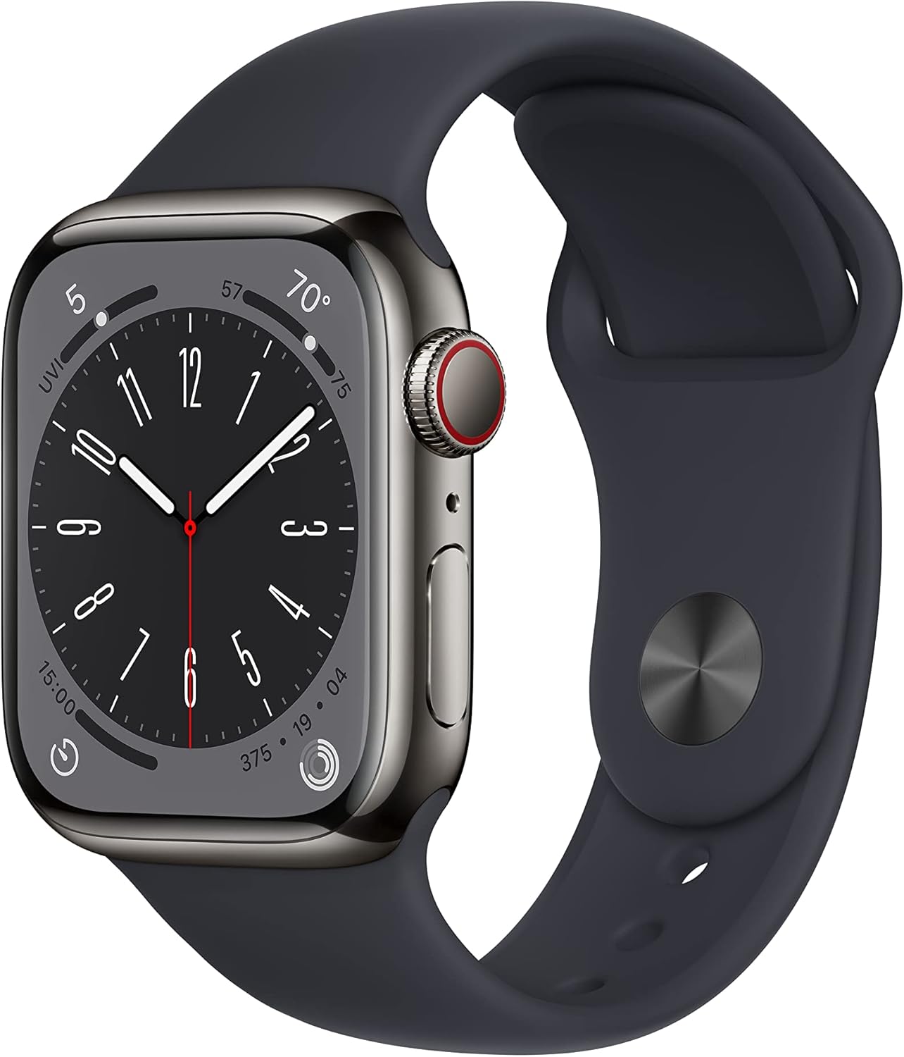 Apple MNVH3LL/A Watch Series 8 Cellular (Renewed)