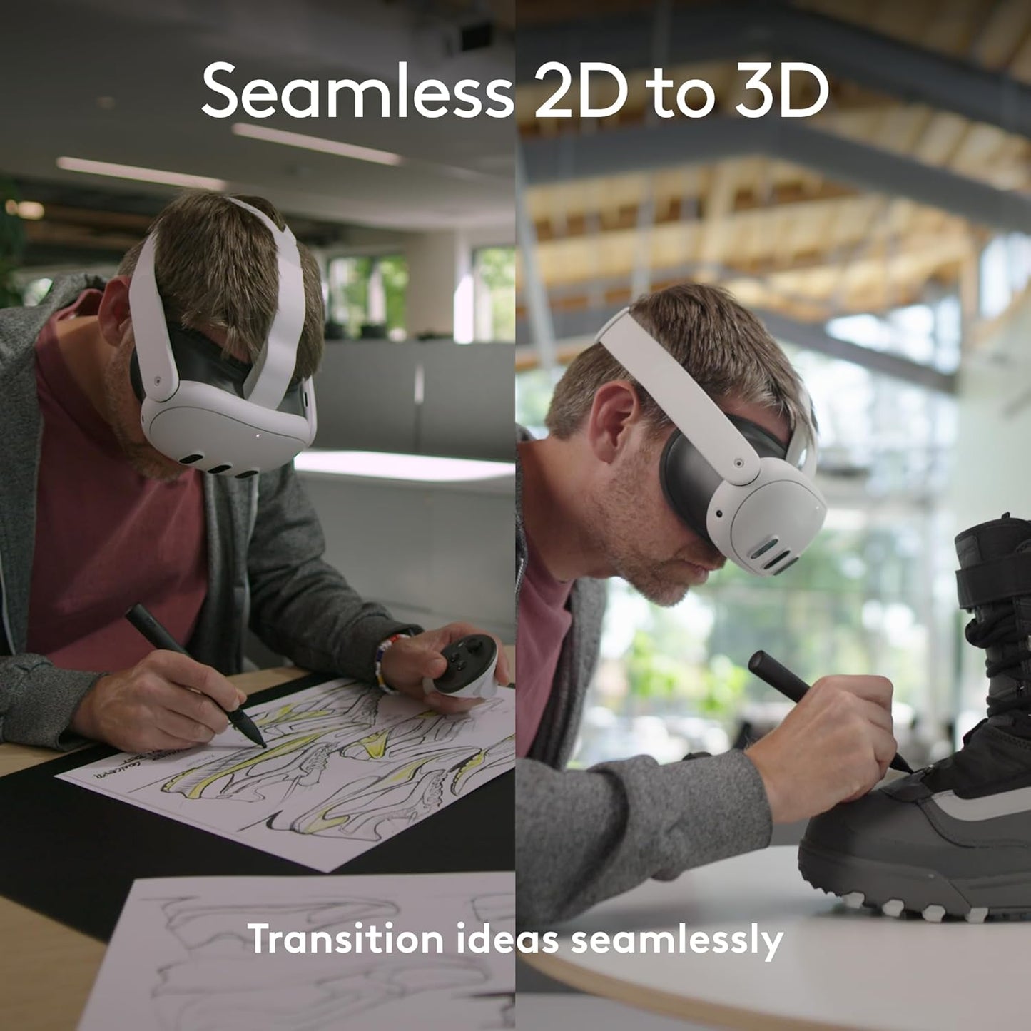 Logitech 914-000085 MX Ink MR Stylus for Meta Quest