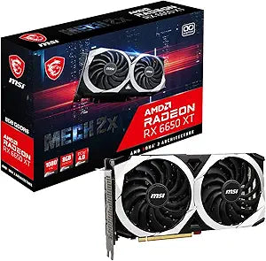 MSI 4719072965440 RX 6650 XT Mech 2X OC Graphics Card — main product image
