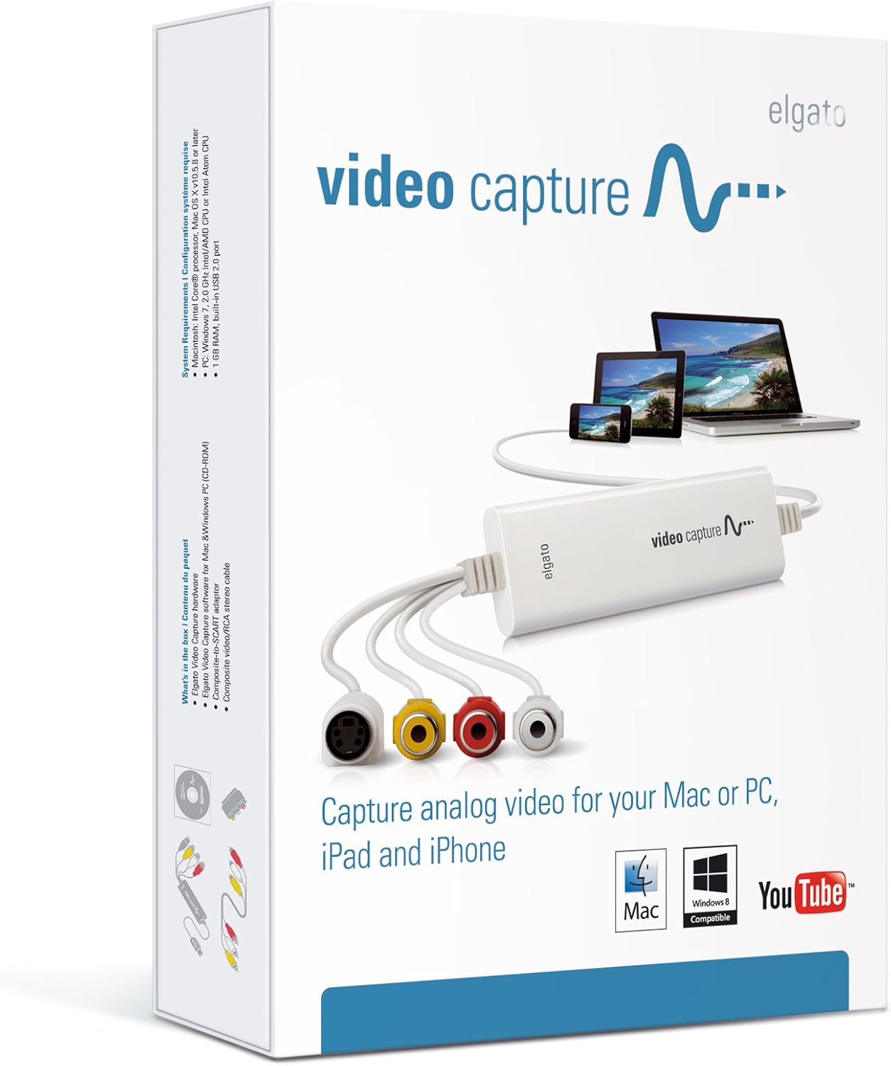 Elgato 10020840 Video Capture USB 2.0 - VHS to Digital
