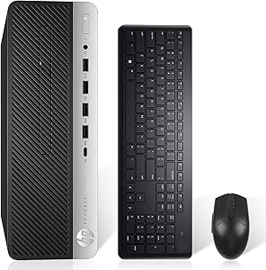 HP ProDesk 600 G3 SFF: i5, 16GB RAM, 1TB SSD, WiFi 6E (Renewed)