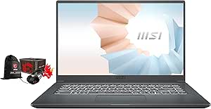 MSI Modern15A654 i5 Laptop 32GB 2TB SSD Win10Pro