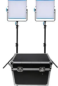 Dracast DRLK2SILQ500D Silq Daylight 2X LED500 Light Kit