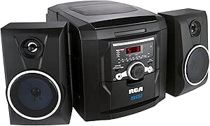 RCA RS22162S 5-Disc CD Audio System with AM/FM Radio