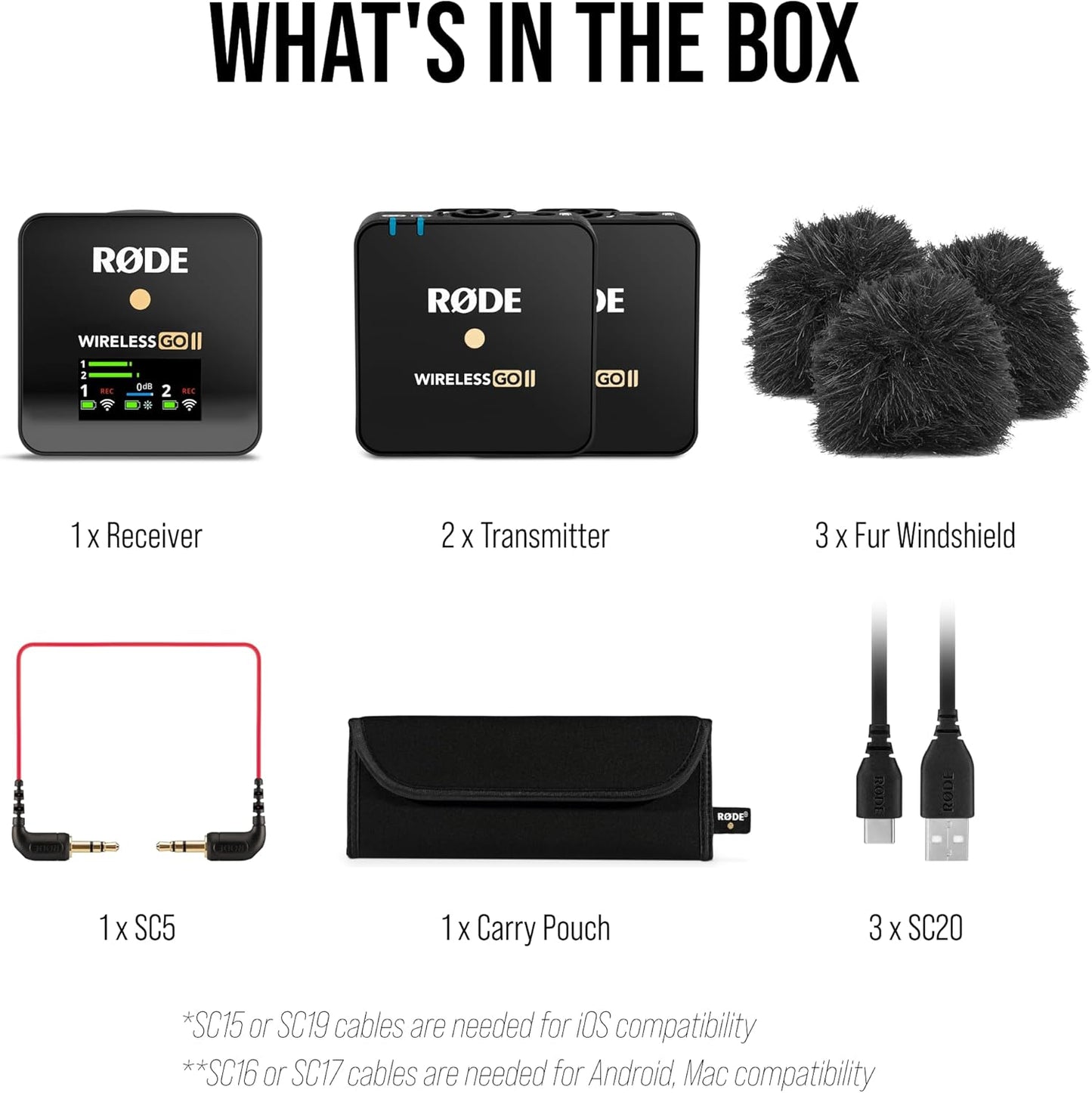 Rode WIGO II Dual Wireless Microphone System