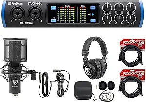PreSonus STUDIO 68C USB-C Recording Interface Bundle
