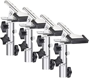 Neewer 90092072 Metal Clamp Holder for Photo Studio