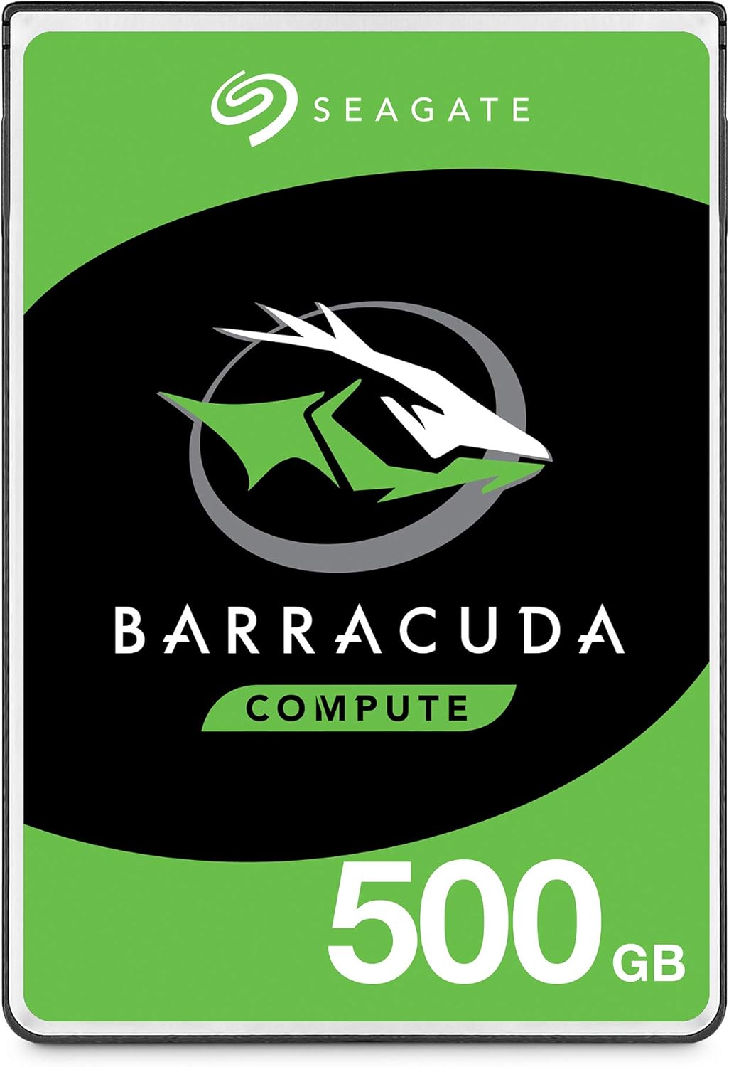 Seagate ST500LM030 BarraCuda 500GB HDD 2.5" Renewed