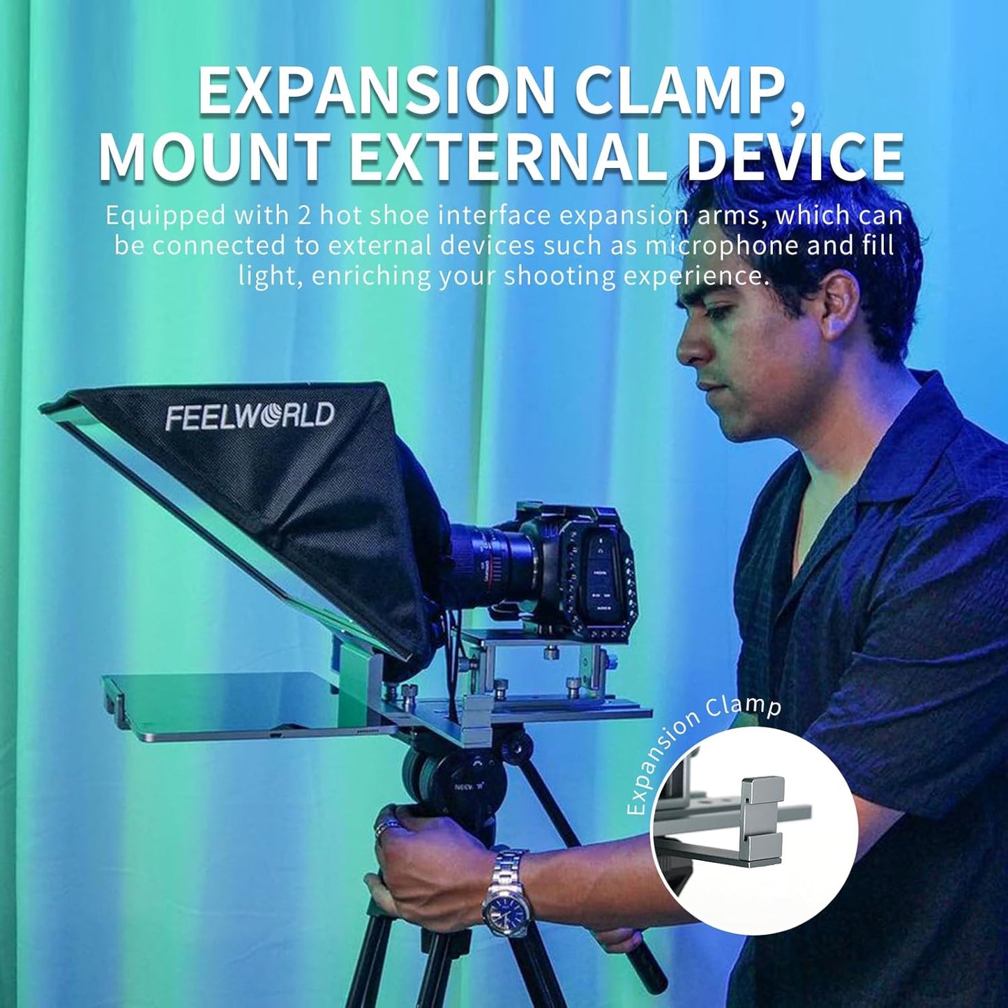 FEELWORLD TP16 16" Folding Tablet Teleprompter