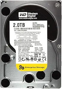 Western Digital WD2003FYYS 2TB 7200RPM SATA Hard Drive — main product image