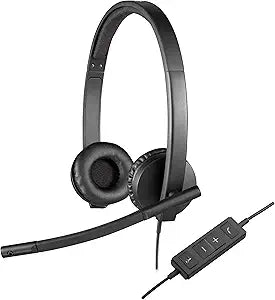 Logitech 981-000574 H570e Wired USB Noise-Cancelling Headset