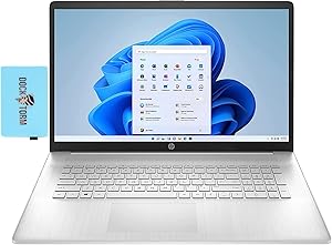 HP by4013dx-3623-226375 Intel i3 Laptop: 32GB RAM, 2TB SSD, 17.3" HD+