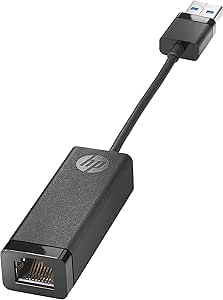 HP 2M37433 USB to Gigabit Ethernet LAN Adapter — main product image
