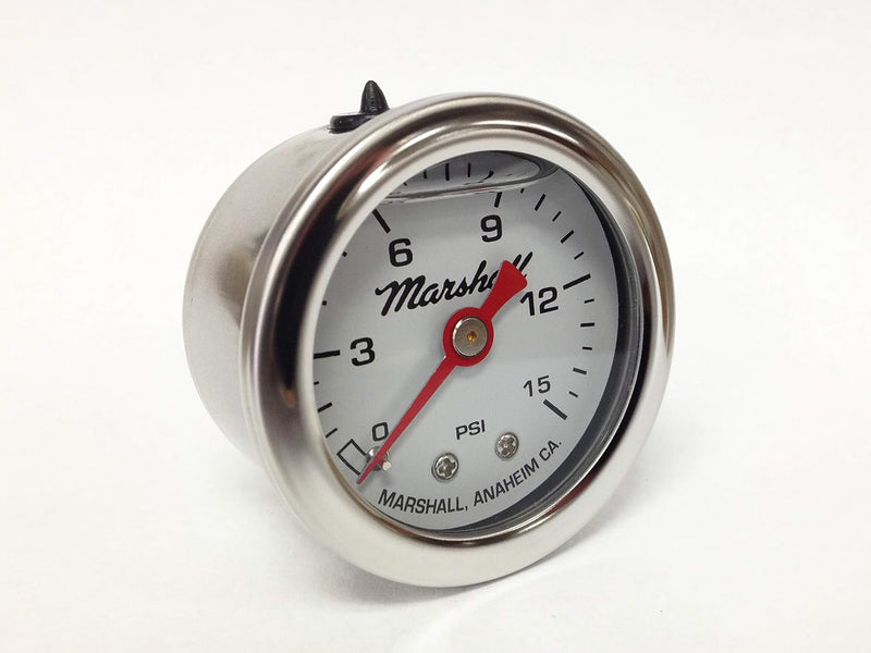 Marshall CW00015 Fuel Pressure Gauge 0-15 PSI — main product image