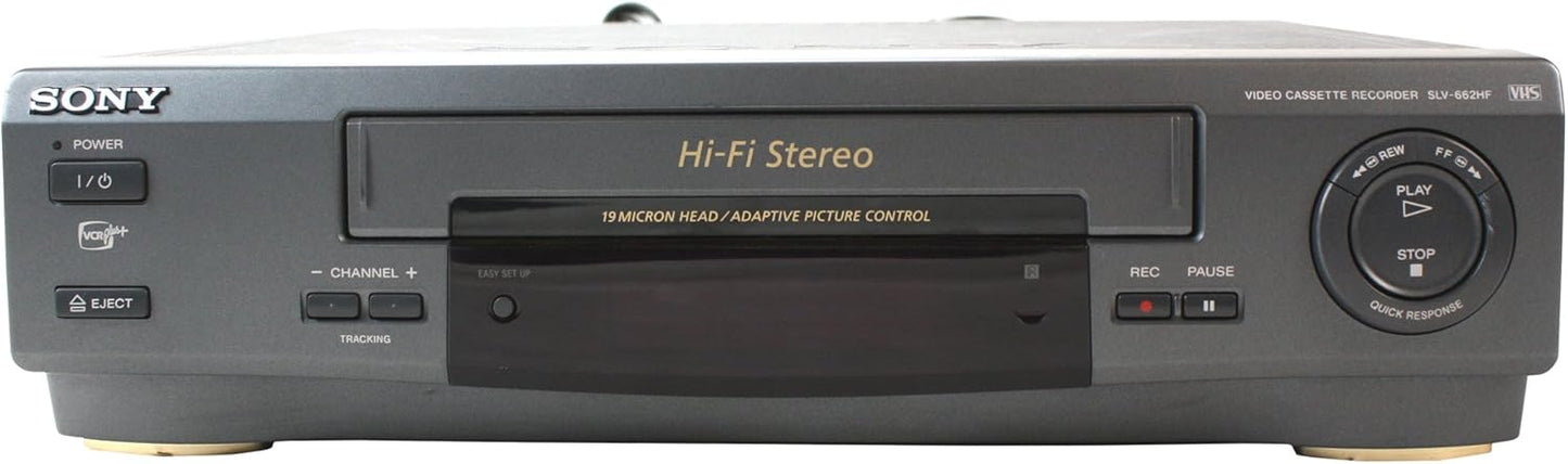 Sony SLV-662HF Hi-Fi Stereo VHS VCR Player