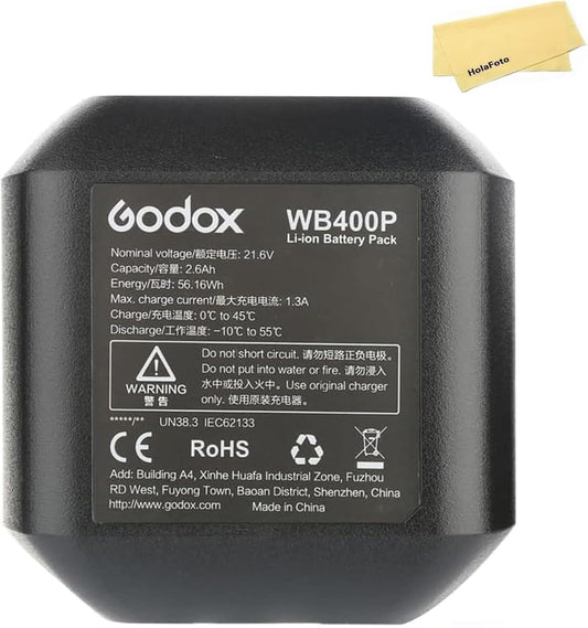 Godox WB400P Battery Replacement for AD400 Pro