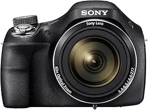 Sony DSC-H400/B-RFB 20MP 63x Zoom Digital Camera (Renewed)
