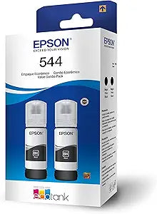 Epson T544120-2P Original Ink Bottle Kit - 2 Black Bottles