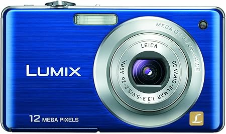 Panasonic FS15 Blue Lumix 12MP Digital Camera — main product image