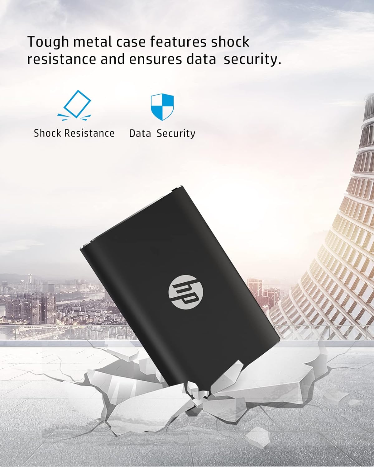 HP 1F5P4AA#ABC P500 1TB USB-C External SSD