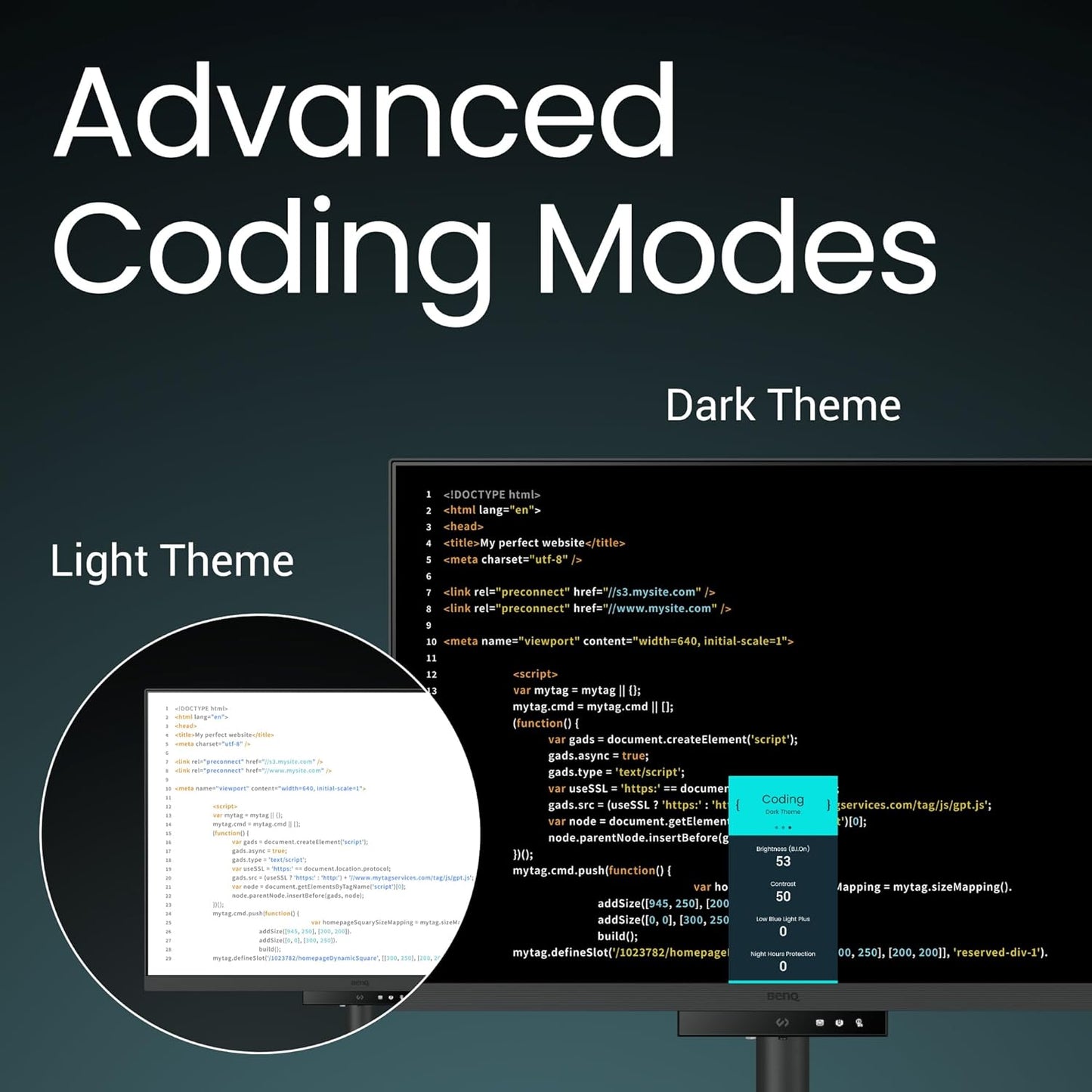 BenQ RD280UA 28.2" 4K Coding Monitor