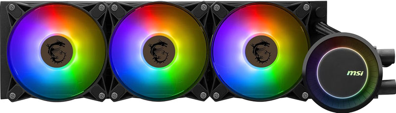 MSI MAG CORELIQUID E360 Black AIO CPU Cooler — main product image