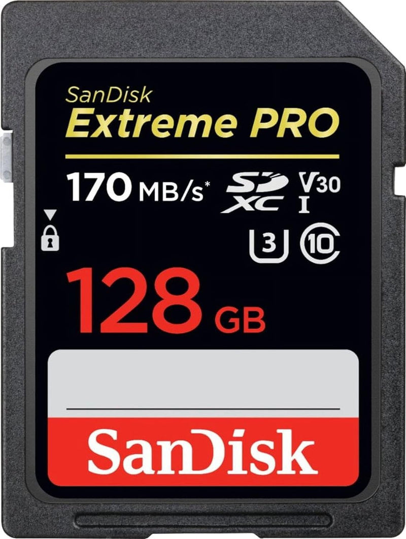 SanDisk SDSDXXY-128G 128GB Extreme PRO SD Card — main product image