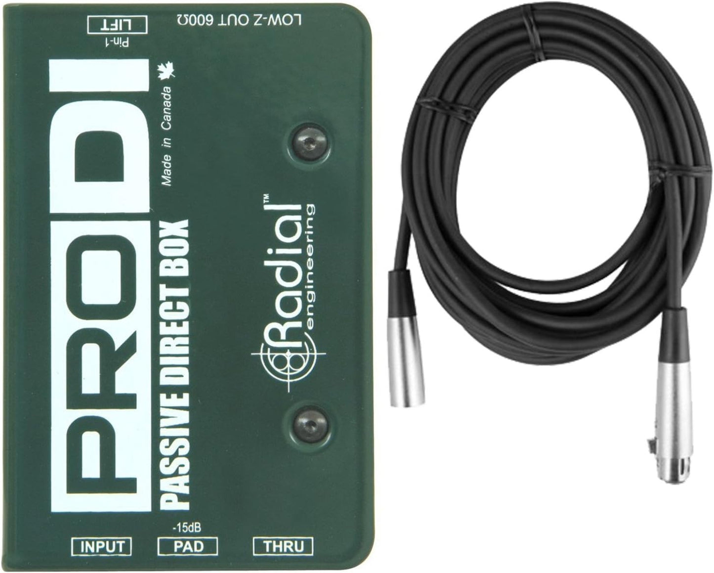 Radial Engineering R8001100 ProDI Passive Direct Box
