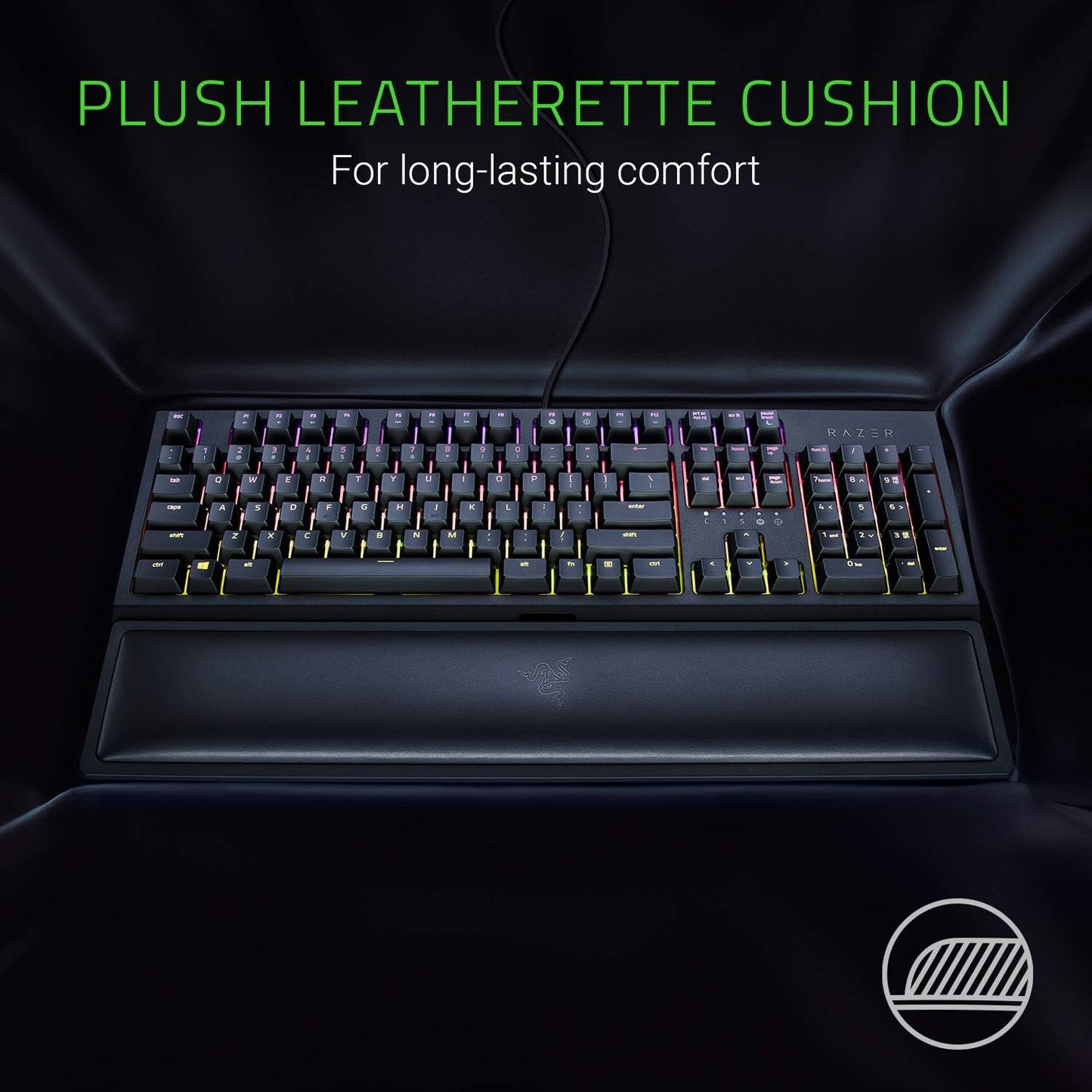 Razer RC21-01470200-R3M1 Ergonomic Keyboard Wrist Rest