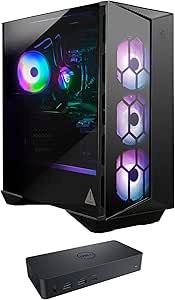 MSI AeRS12TG285 Gaming PC i7 RTX 3060 Ti Bundle
