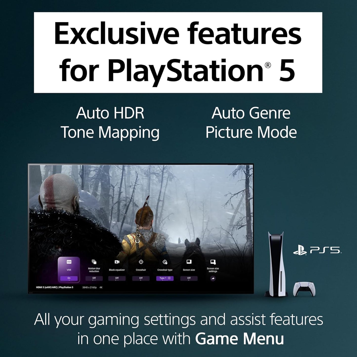 Sony KD50X85K 50-Inch 4K 120Hz Google Smart TV