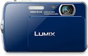 Panasonic DMC-FP7P-A Lumix 16.1 MP Digital Camera - Blue