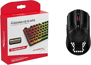 HyperX Pulsefire Haste Gaming Mouse & Pudding Keycap Set