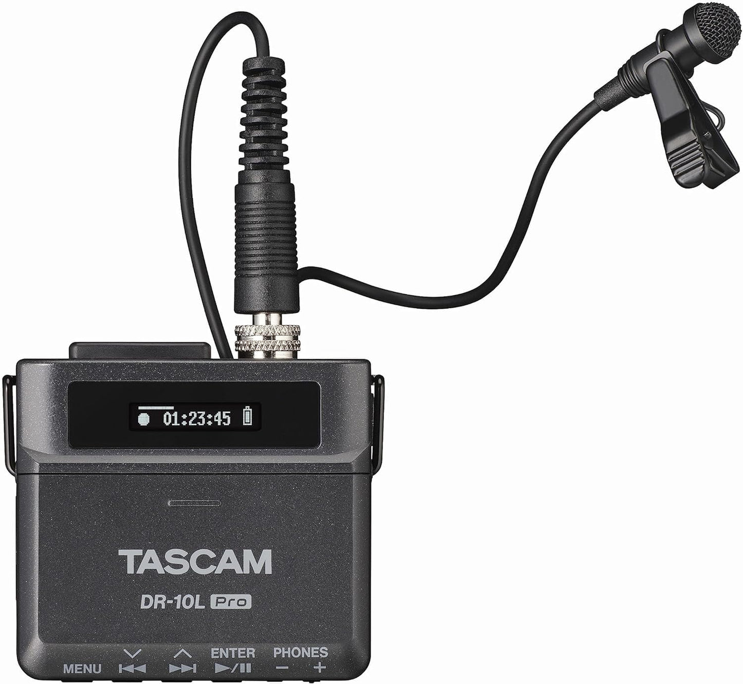 Tascam DR-10L PRO Lavalier Mic Recorder - 32-bit Float