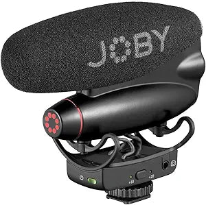 Joby JB01801-BWW Wavo PRO DS On-Camera Shotgun Microphone
