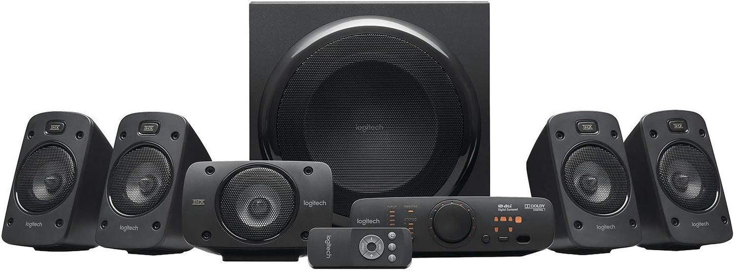 Logitech Z906 5.1 Surround Sound Speaker System (Renewed)