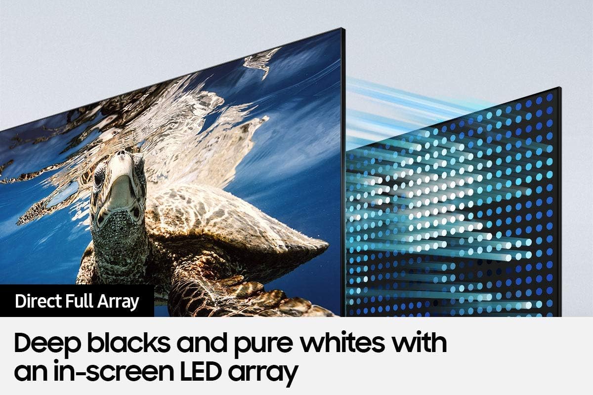 Samsung QN50Q80AA 50" 4K QLED TV with Full Motion Mount (Used)