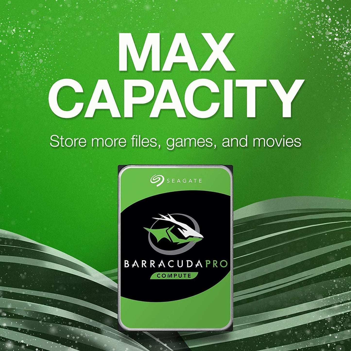 Seagate ST12000DM0007-CR/5YR BarraCuda Pro 12TB HDD Renewed