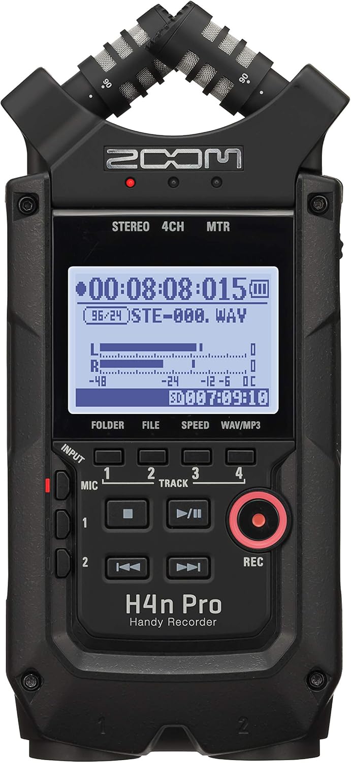 Zoom H4n Pro 4-Track Recorder with Shotgun Mic Kit