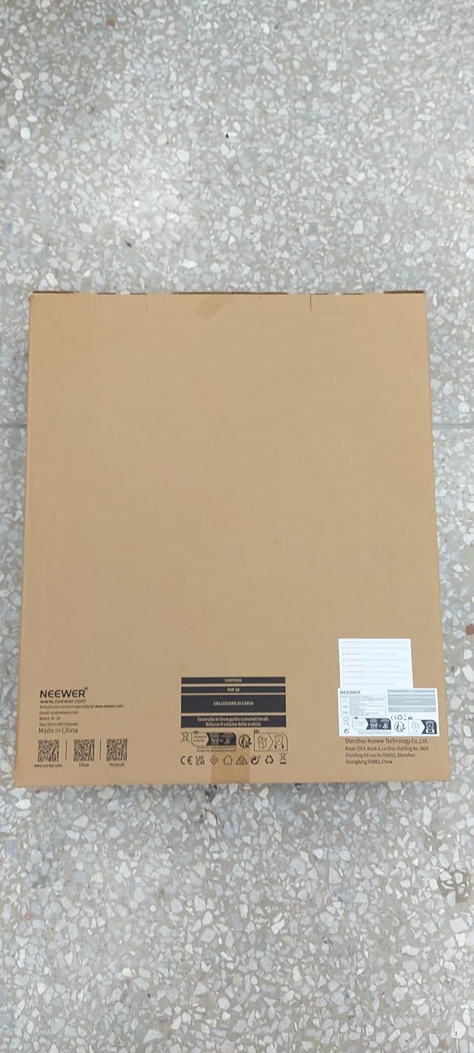 Neewer RL-18 18" LED Ring Light Kit with Stand & Filters