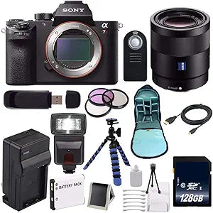 Sony SONA7R2B Alpha a7R II Mirrorless Camera with 55mm Lens — main product image