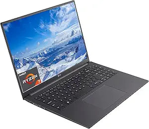 LG 16 IN UltraPC Laptop: Ryzen 7, 16GB, 1TB SSD