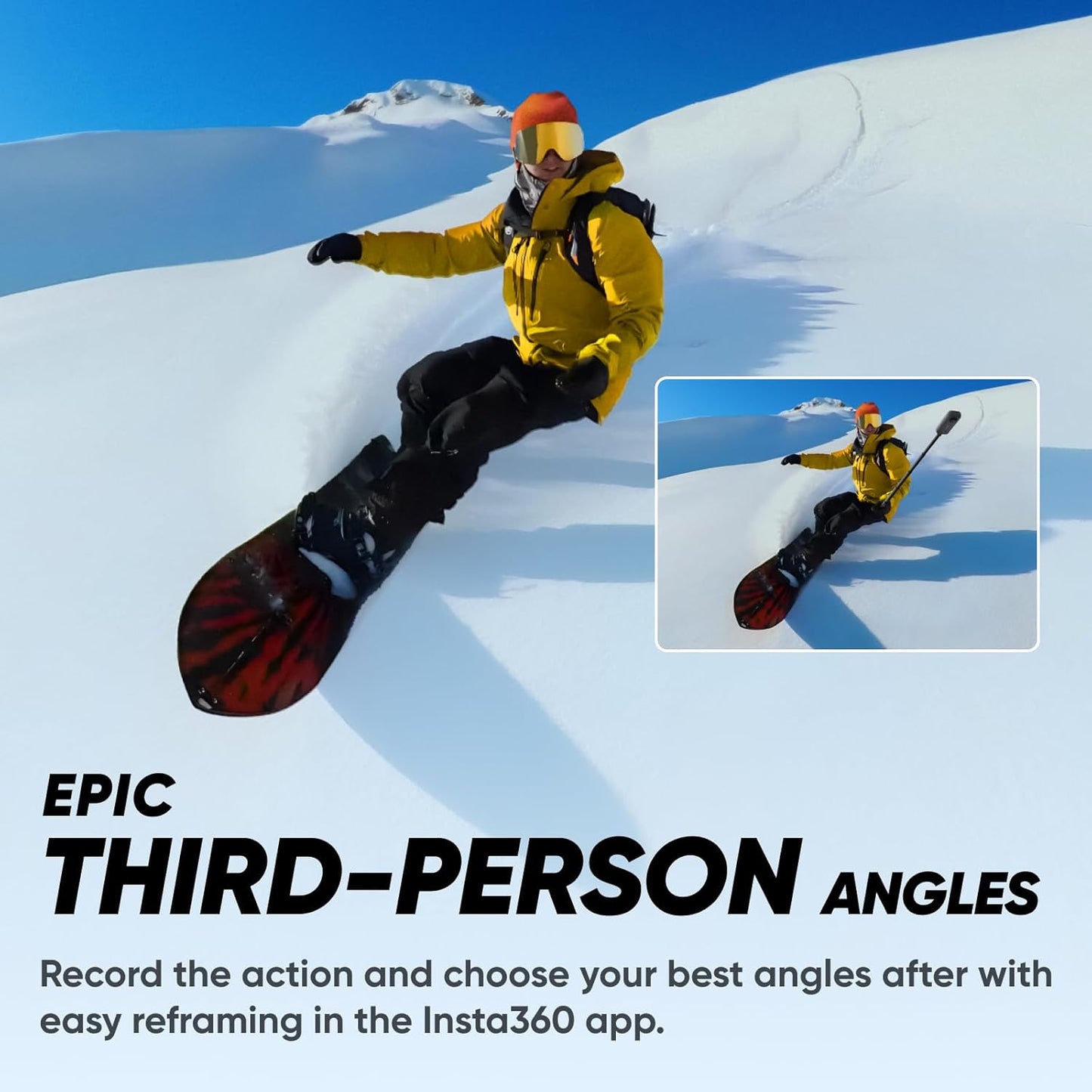 Insta360 CINSAAQ/B-SKN X3 Snow Kit 5.7K 360 Action Camera