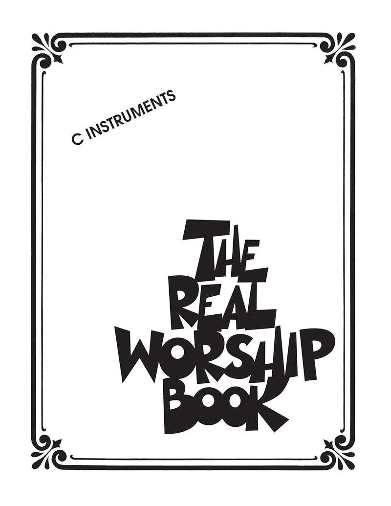 Hal Leonard Corporation The Real Worship Book: C Instruments Fake Book — main product image