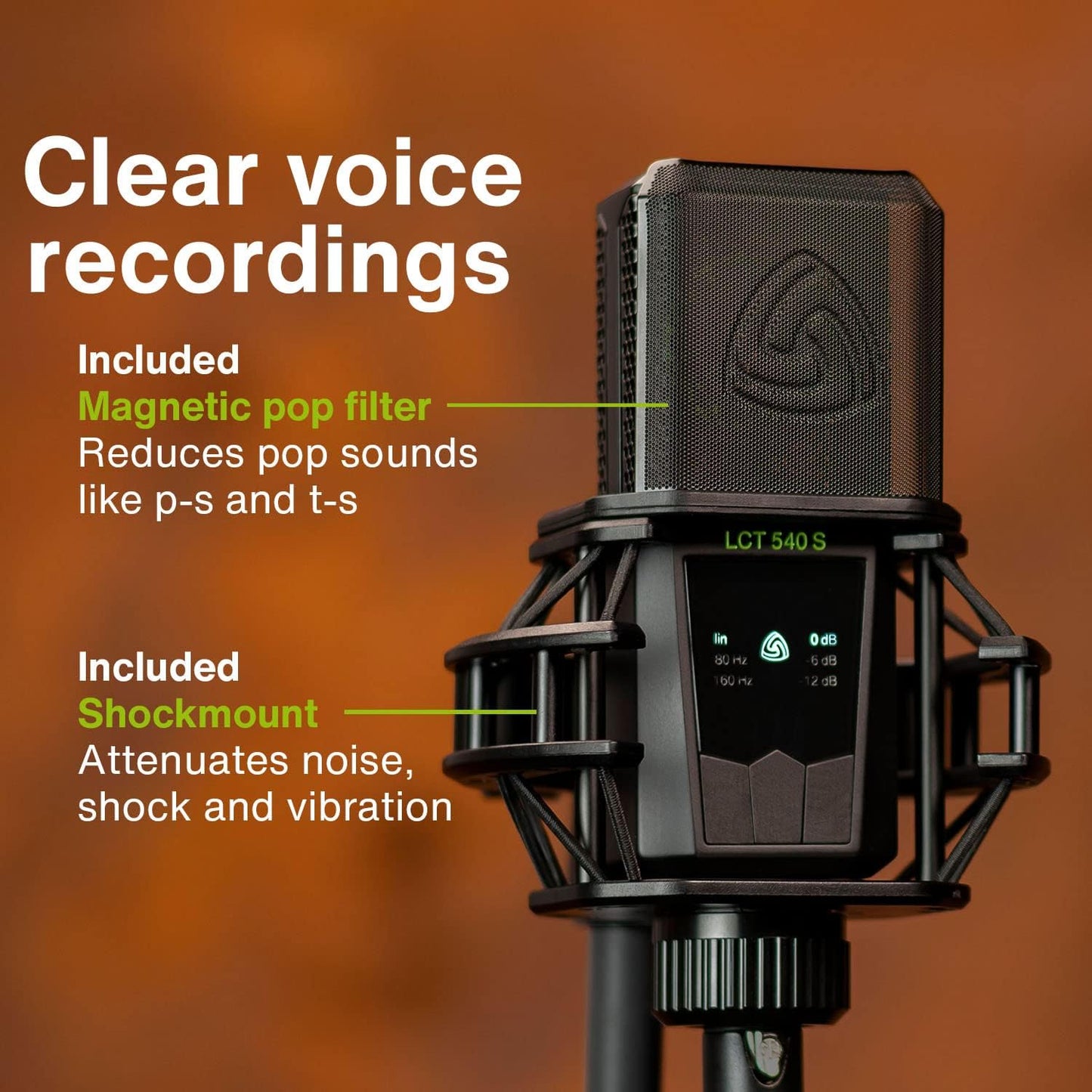 Lewitt AMS-LCT-540-SUBZERO Studio Condenser Microphone