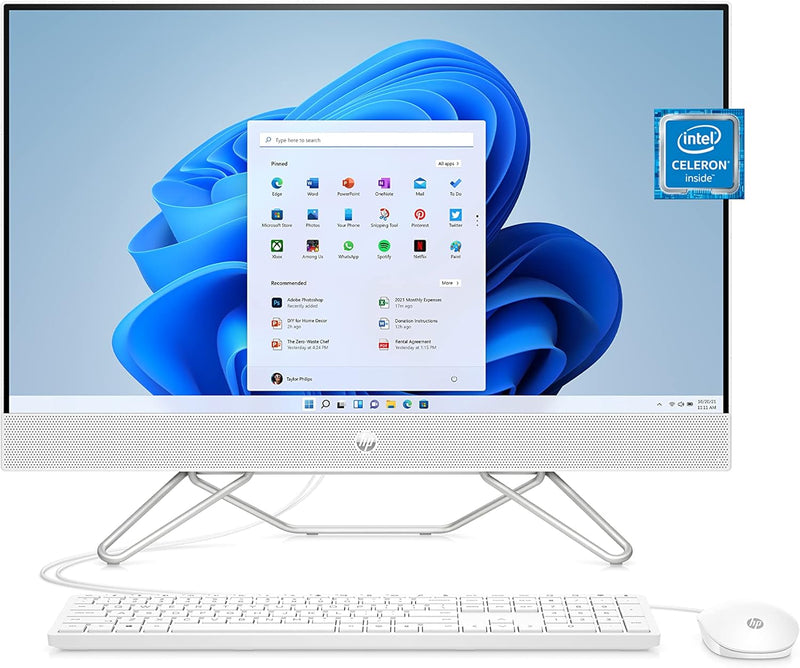 HP 24-CB0010 23.8-Inch All-in-One Desktop PC with Webcam — main product image